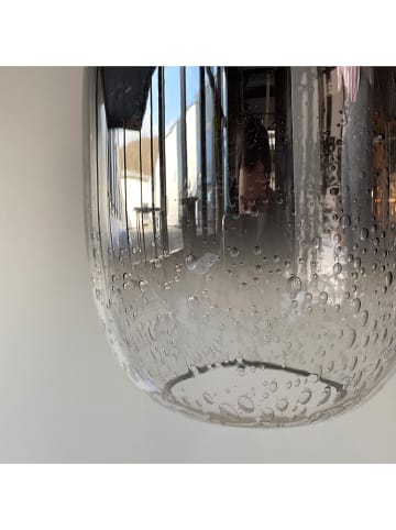 FISCHER & HONSEL Lampa wisząca "Nexus" w kolorze szarym - Ø 20 cm