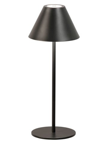 FH Lighting LED-Tischleuchte "Kano" in Schwarz - Ø 14 cm x (H)36 cm
