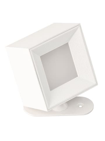 FH Lighting Lampa ścienna LED w kolorze białym - 7,5 x 7,5 cm