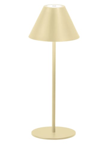 FH Lighting Ledtafellamp "Kano" goudkleurig - Ø 14 cm x (H)36 cm