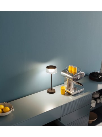 FH Lighting Lampa stołowa LED "Torre" w kolorze czarnym - wys. 36,5 x Ø 15,4 cm