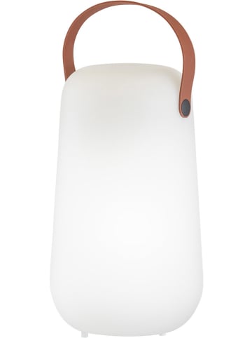 FISCHER & HONSEL Lampa stołowa LED "Collgar" w kolorze białym - wys. 26 x Ø 15 cm