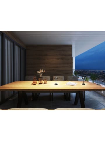 FH Lighting Lampa stołowa LED "Tekla" w kolorze czarnym - wys. 19 x Ø 8 cm