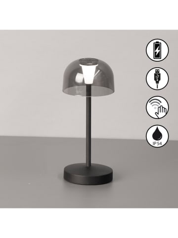 FH Lighting Lampa stołowa LED "Tekla" w kolorze czarnym - wys. 19 x Ø 8 cm