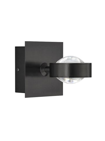 FH Lighting Ledwandlamp zwart - (B)16,5 x (H)12 cm