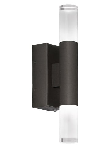 FH Lighting Ledbuitenlamp "Twice" zwart - (B)7 x (H)29 x (D)10 cm