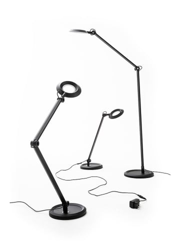 FH Lighting Lampa stojąca LED w kolorze czarnym - wys. 128 cm