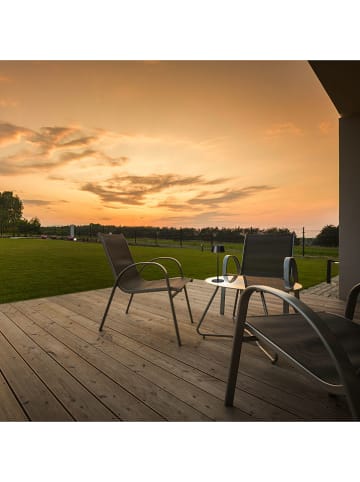 FH Lighting Tischleuchte "Verona" in Schwarz - (H)30 x Ø 11 cm