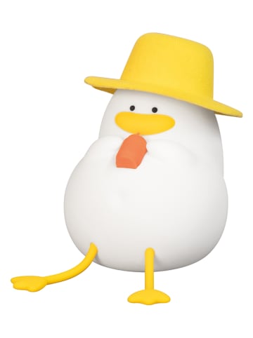 FH Lighting LED-Tischleuchte "Fred" in Weiß/ Gelb - (B)16 x (H)11,5 x (T)10 cm