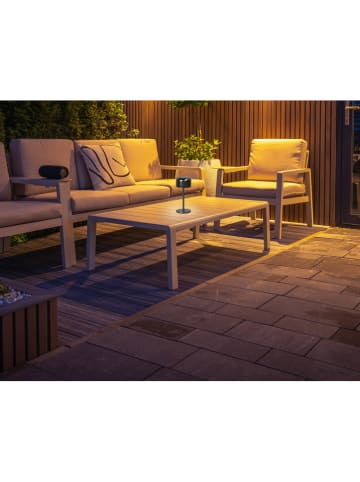 FH Lighting LED-Außenleuchte "Finley" in Grau - (H)22 x Ø 8,7 cm