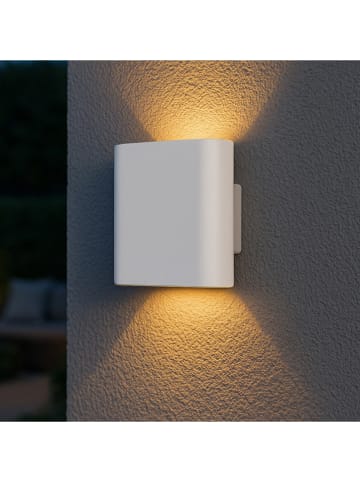 FH Lighting Lampa zewnętrzna LED "Magnetic" w kolorze białym - 10 x 10 cm