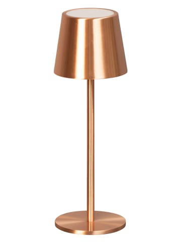 FH Lighting Lampa stołowa LED "Roxi" w kolorze miedzianym - wys. 27,5 x Ø 9 cm