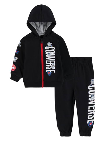 Converse 2tlg. Outfit in Schwarz