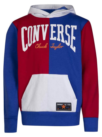 Converse Hoodie blauw/rood/wit