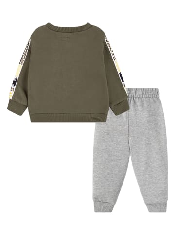 Converse 2tlg. Outfit in Khaki/ Grau