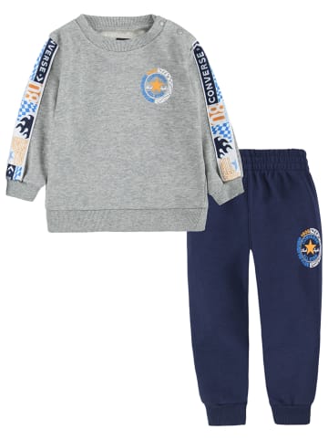 Converse 2tlg. Outfit in Grau/ Dunkelblau