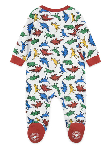 Converse Śpioszki w kolorze białym ze wzorem