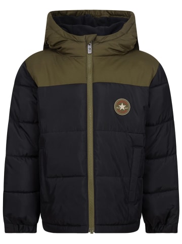 Converse Kurtka pikowana w kolorze czarnym