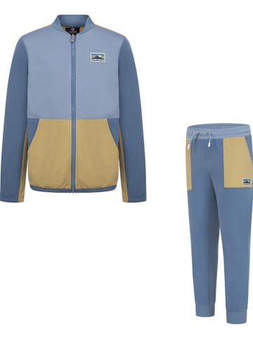 Converse 2-delige trainingspak blauw/beige