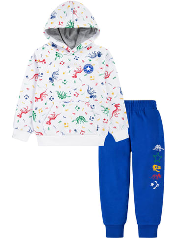 Converse 2tlg. Outfit in Weiß/ Blau