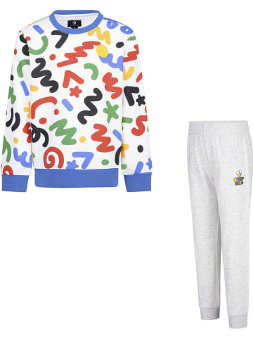 Converse 2-delige outfit wit