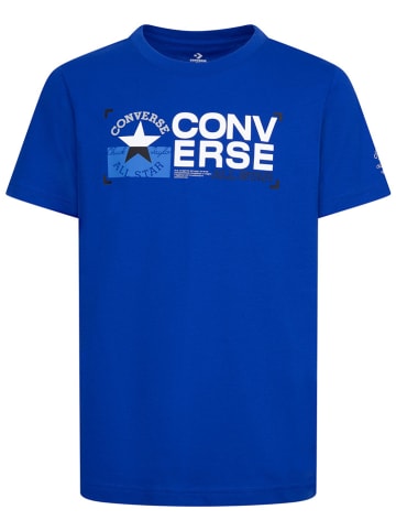 Converse Shirt in Blau