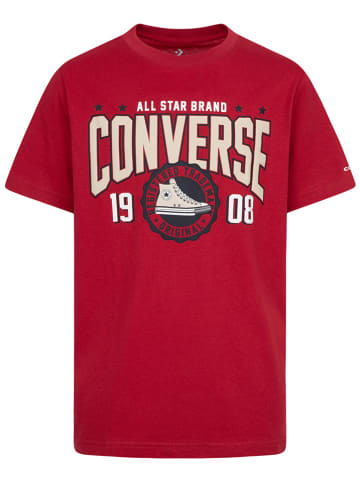 Converse Koszulka w kolorze czerwonym