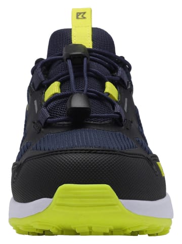 Kastinger Buty turystyczne "FS-Kompar low KTX" w kolorze granatowo-limonkowym