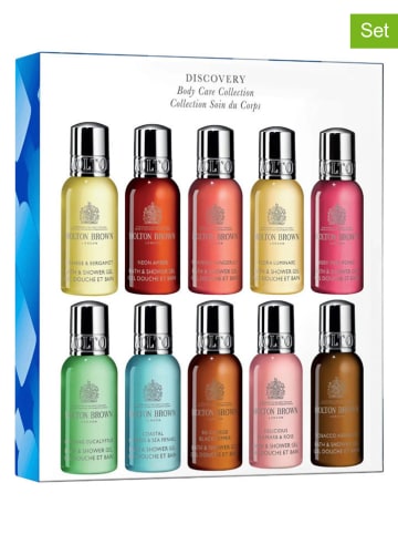 Molton Brown 10tlg. Set: Duschgele "Discovery", je 30 ml