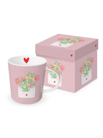 ppd Kubek jumbo w kolorze jasnoróżowym - 400 ml