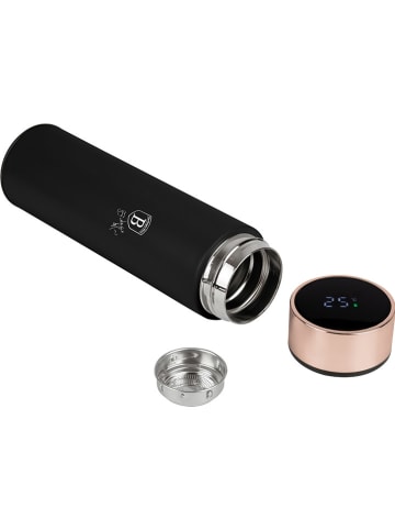 Berlinger Haus Bidon LED w kolorze czarnym - 500 ml