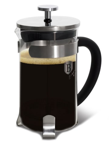 Berlinger Haus Kaffee- & Teebereiter in Silber/ Schwarz - 600 ml