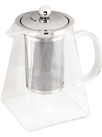 Berlinger Haus Theepot transparant/zilverkleurig - 750 ml