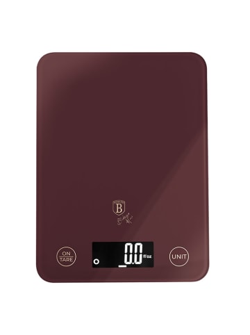 Berlinger Haus Küchenwaage in Bordeaux - (L)19,5 x (B)14,5 cm