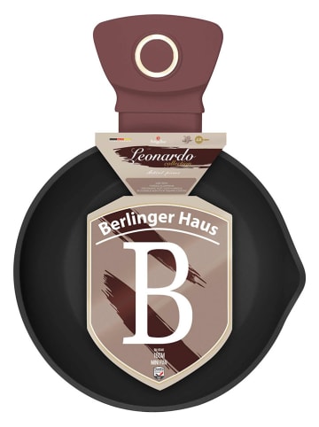 Berlinger Haus Mini patelnia "Leonardo Collection" w kolorze bordowym - Ø 16 cm