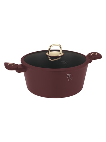 Berlinger Haus 2-delige set: kookpan met deksel "Leonardo Collection" zwart - Ø 28 cm