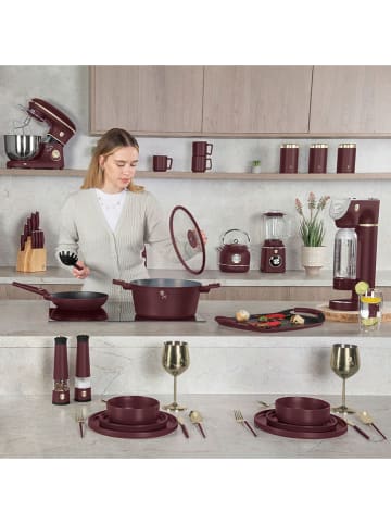 Berlinger Haus Silikon-Teigrolle in Bordeaux - (L)43,5 cm