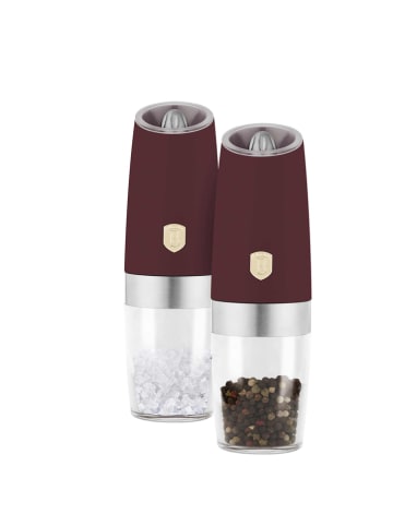 Berlinger Haus 2-delige set: zout- en peperstrooier ''Gravity - Leonardo Collection'' bordeaux
