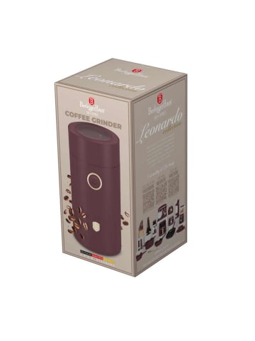 Berlinger Haus Elektrische koffiemolen ''Leonardo Collection'' bordeaux