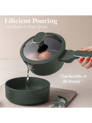 Berlinger Haus 15-częściowy zestaw "Matte Green Collection" w kolorze zielonym