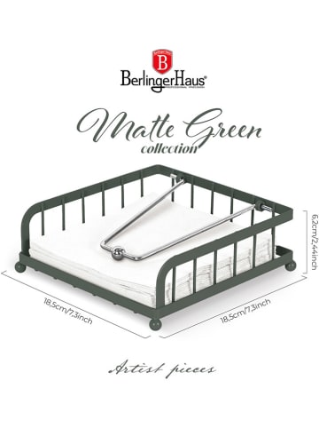 Berlinger Haus Serwetnik w kolorze zielonym