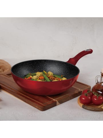 Berlinger Haus Wokpan ''Metallic Line'' rood - Ø 28 cm