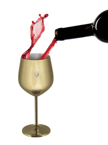 Berlinger Haus Kieliszki (2 szt.) w kolorze złotym do wina