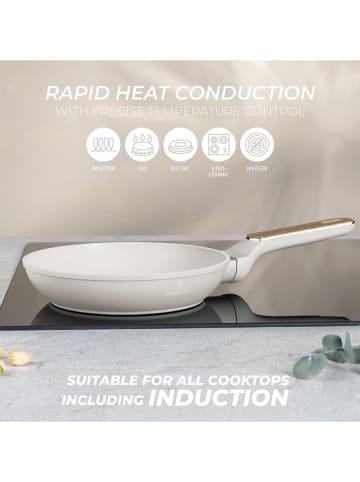 Berlinger Haus Patelnie (3 szt.) "Sahara Nordic Collection" w kolorze kremowym