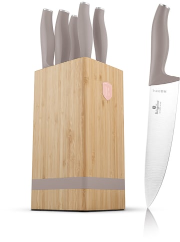 Berlinger Haus 6-delige keukenmessenset lichtbruin