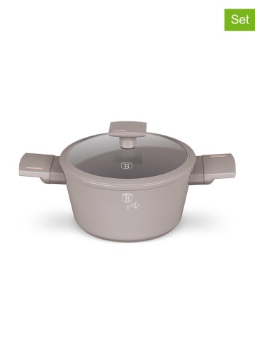 Berlinger Haus 2-częściowy zestaw "Taupe Collection" w kolorze szarobrązowym - Ø 20 cm