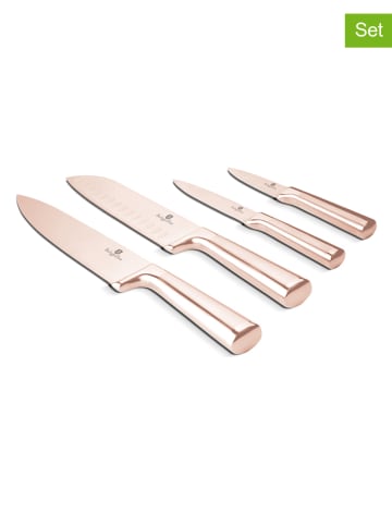 Berlinger Haus 4-delige keukenmessenset roségoudkleurig
