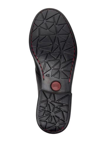 Camper Leren veterschoenen zwart