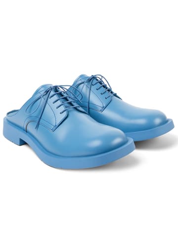 Camper Leren clogs lichtblauw