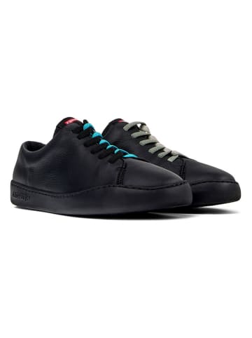 Camper Leder-Sneakers in Schwarz